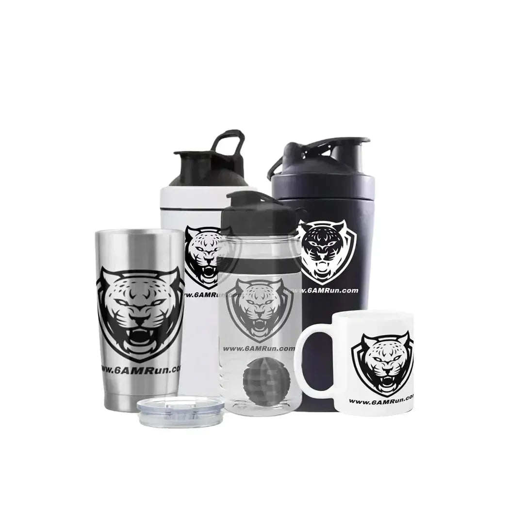 6AM Run Shakers, Tumbler, & Mug